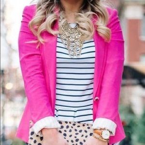 Zara Hot Pink Blazer